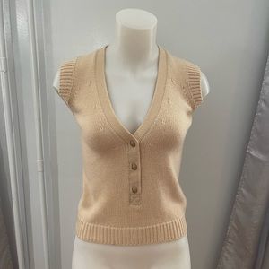 Chanel Cashmere Vest sz38 8US